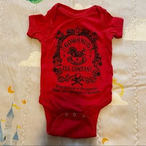 Rabbit Skins Gowanus Tea Company onesie